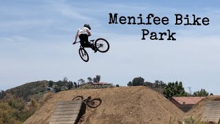 Sick session at Menifee Bike Park Gale Webb Action Sports Park [upl. by Treharne99]