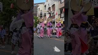 Sancha ren skipping😊Awa Odori festival in Higashi Rinkan Kanagawa 20240804【三茶連】竹踊り、東林間サマーわぁニバル [upl. by Aiuqet314]