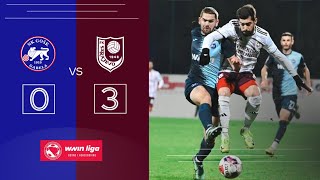 SAŽETAK NK GOŠK Gabela 03 FK Sarajevo  14 Kolo WWIN Liga BiH 20242025 [upl. by Baker]