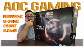 Te cuento la Experiencia 240HZ  Monitor AOC 24G2Z [upl. by Ellevehc]