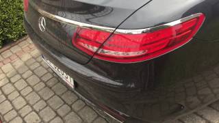 Mercedes S500 Coupe Cold start [upl. by Airrej]