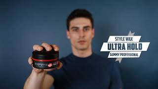 GUMMY PROFESSIONAL ULTRA HOLD HAIR STYLING WAX [upl. by Derf]