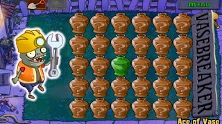 Plants vs Zombies  All Puzzle Of Vase Breaker Gameplay [upl. by Brandice715]