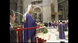 Palestrina  Tu es Petrus Last public Mass of Benedict XVI [upl. by Sasnett]