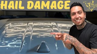 How to remove hail damage  Dent lifter Glue pull Dent tools [upl. by Patti76]