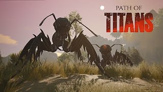 I added Giant Ants to my Path of Titans server… [upl. by Atoiyanap]