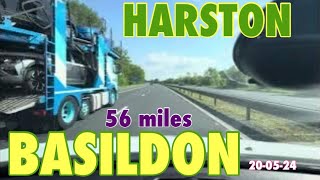 Harston CB22 to Basildon SS14 56 miles 200524 [upl. by Anthia413]