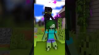 Never Pee Endermans house  minecraft animation  shorts [upl. by Blader]