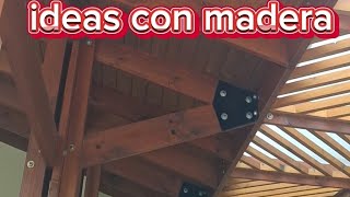 ideas con madera [upl. by Florian]