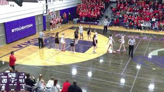 WIAA Girls Basketball Sectional Semi Edgerton vs Edgewood [upl. by Hansiain441]