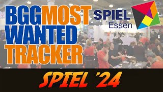 SPIEL 24 BoardGameGeek Most Wanted Tracker [upl. by Enitsirhc]