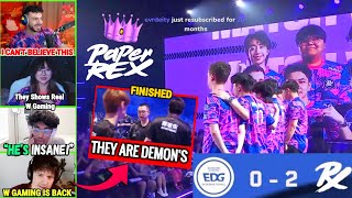 Valorant Streamers Reacts to PRX Shows Unbelievable Performance Against EDG in Valorant Shanghai [upl. by Eirised886]