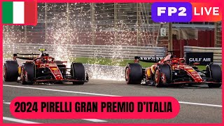 🔴F1 LIVE  2024 ITALIAN GP  FP1  Live data and Commentary Autodromo Nazionale Monza [upl. by Loring]