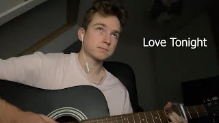 Love Tonight  Shouse Acoustic Cover by Bjorn Lenoir [upl. by Seeto]