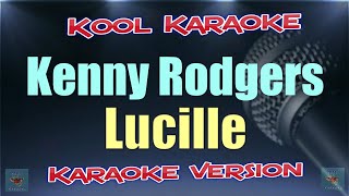 Kenny Rogers  Lucille Karaoke version VT [upl. by Etka]