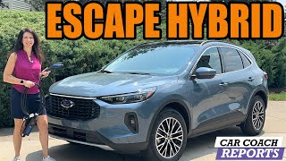 Updated 2023 Ford Escape Hybrid Has Some Interesting Changes [upl. by Kama65]