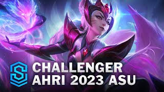 Challenger Ahri Skin Spotlight  League of Legends [upl. by Uolymme997]