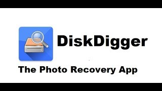 DiskDigger Photo Recovery App [upl. by Cosetta]