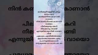 മാരികൂടിനുള്ളിൽ malayalammusic viralshort [upl. by Glimp]