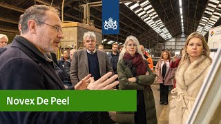 Minister Wiersma en Keijzer bezoeken Novexgebied De Peel [upl. by Burny]