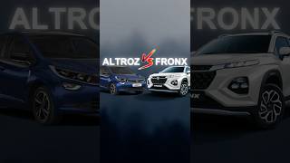 Tata Altroz Vs Maruti Fronx ⚡️car tips shorts trending tata altroz marutisuzuki fronx [upl. by Abih394]