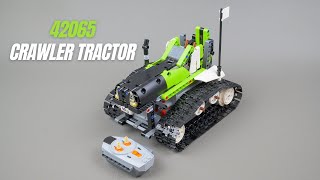 LEGO Technic CRAWLER TRACTOR  42065 C model  with instructions [upl. by Fonville]