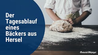 Der Tagesablauf eines Bäckers aus Hersel  GeneralAnzeiger Bonn [upl. by Karab712]