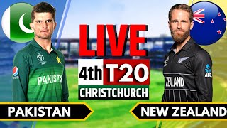 Pakistan vs New Zealand 4th T20 Live  Pakistan vs New Zealand Live  PAK vs NZ Live Commentary [upl. by Enelia22]