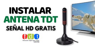 Como Instalar Antena TDT 2024 [upl. by Kinney145]