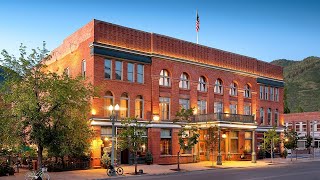 Nestled in the Rockies  Hotel Jerome  Aspen Colorado [upl. by Crispen]