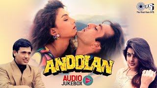 Andolan Movie Songs  Audio Jukebox  Govinda Sanjay Dutt Mamta Kulkarni  Kitne Dinon Ke Baad [upl. by Eelyr760]