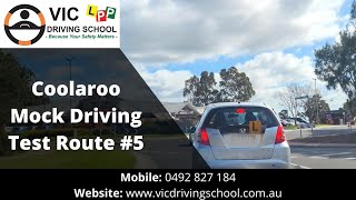 Coolaroo Mock Driving Test  Route 5  VIC Driving School [upl. by Speroni]