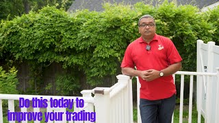 Do this today to improve trading [upl. by Eyssej]