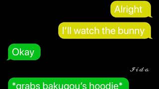 Bakudeku texting story part 8 [upl. by Chapman]