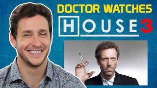 Real Doctor Reacts to HOUSE MD 3  quotAll Inquot  Medical Drama Review [upl. by Idnew219]