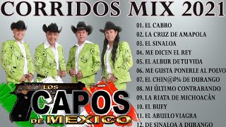 Los Capos De Mexico Mix Para PistearCorridos Mix 202120 Grandes Exitos [upl. by Akenit]