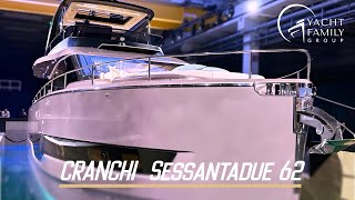 Cranchi Sessantadue 62 Высокие технологии и изысканный дизайн [upl. by Svoboda877]