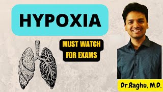 Hypoxia  Types of hypoxia  Hypoxemia  Respiratory physiology  Pulmonology mbbs [upl. by Anairam]