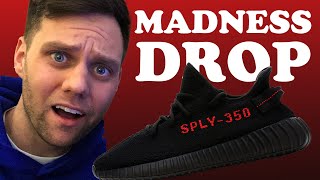 THE MADDNESS Yeezy 350 V2 Bred Release Recap  Review [upl. by Lev]