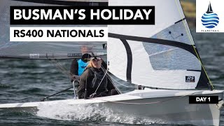 RS400 National Championships  Day 1 [upl. by Vachell]