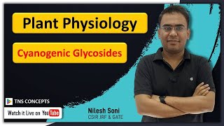 Cyanogenic Glycosides  Secondary Metabolites  CSIR NET  Nilesh Soni [upl. by Finstad]