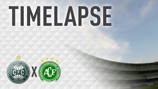 Coritiba x Chapecoense  timelapse [upl. by Inahs759]