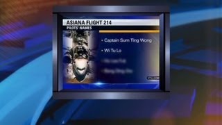 Koreans upset with Asiana pilot name prank [upl. by Thirzi]