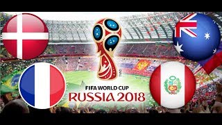 TURNIEJ PANINI FIFA WORLD CUP RUSSIA 2018 DANIA  FRANCJA  AUSTRALIA  PERU [upl. by Lumbye]