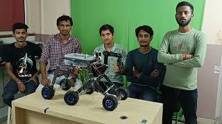 AIRAVAT Rover  Team FORTRANS  ISRO IRoCU 2024  RCPIT  Demonstration video [upl. by Trauner]