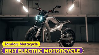 2024 Best electric motorcycle Sondors Metacycle Best budget [upl. by Reeba140]