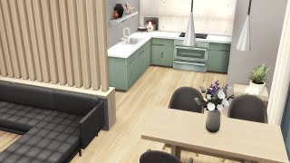 sage apartment  1310 21 chic street  the sims 4  speedbuild [upl. by Halette502]