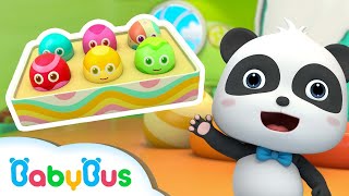 6 ouă cu surprize Numărăm și învățăm culorile 🤩 Cântece educative pentru copii BabyBus [upl. by Eniamrahs]