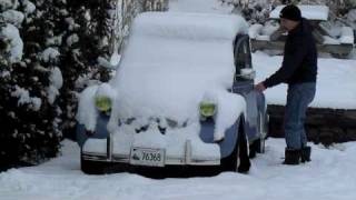 2CV In The Snow [upl. by Aivatnuhs]