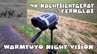 WARMTUYO 4K Fernglas und Nachtsichtgerät IR mit 10x Zoom [upl. by Trinetta]